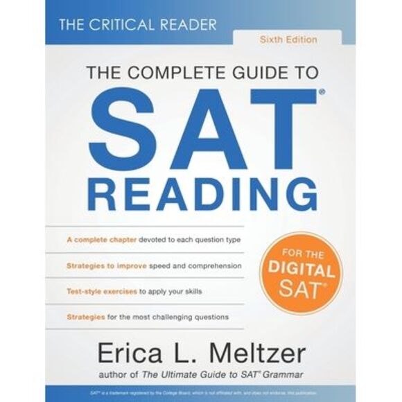 The Critical Reader, Sixth Edition: The Complete Guide to SAT Reading -- Erica M - Picture 1 of 1